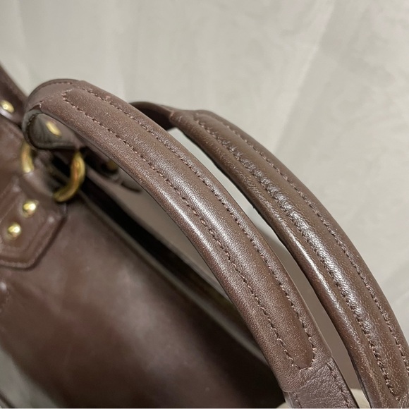 Coach Cambell Izzy Mahogany Brown Large Satchel/Tote, LNC - Picture 14 of 14